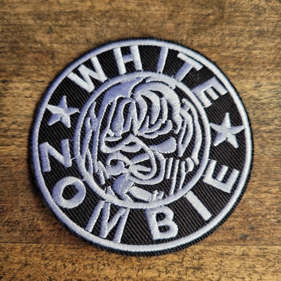 Other - 3/13$ White Zombie 90'S Vintage Metal Alternative Rock Embroidered Patch.